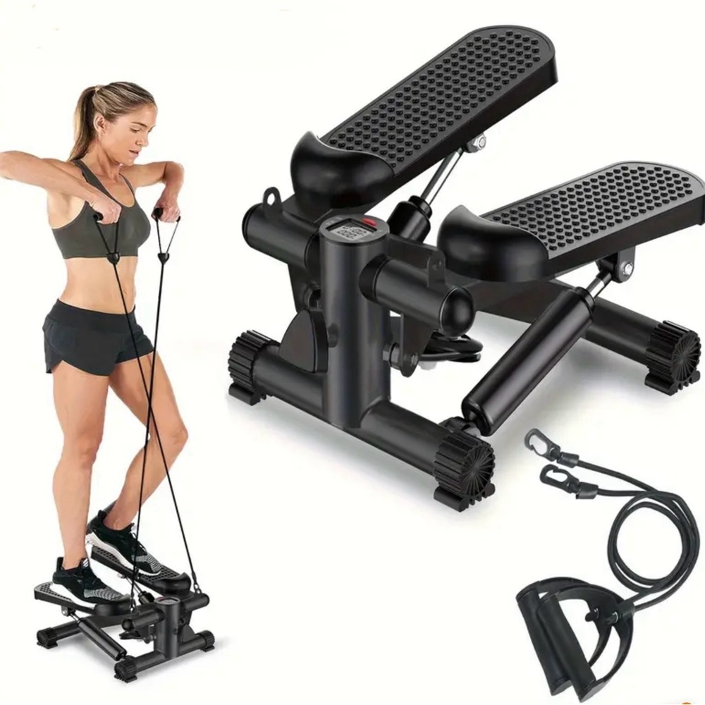 Compact with Resistance Band - Weight Easy Assembly Home Workouts and Fitness